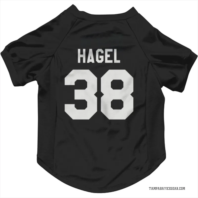 Brandon Hagel Black Tampa Bay Lightning Cat & Dog Pet Jersey