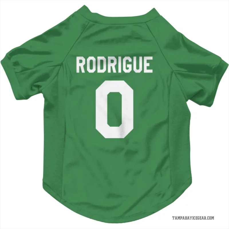 Olivier Rodrigue  Green Tampa Bay Lightning  Cat & Dog Pet Jersey