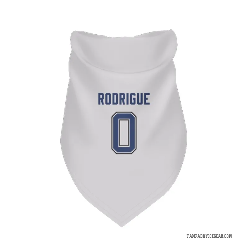 Olivier Rodrigue  White Tampa Bay Lightning  Cat & Dog Pet Bandana