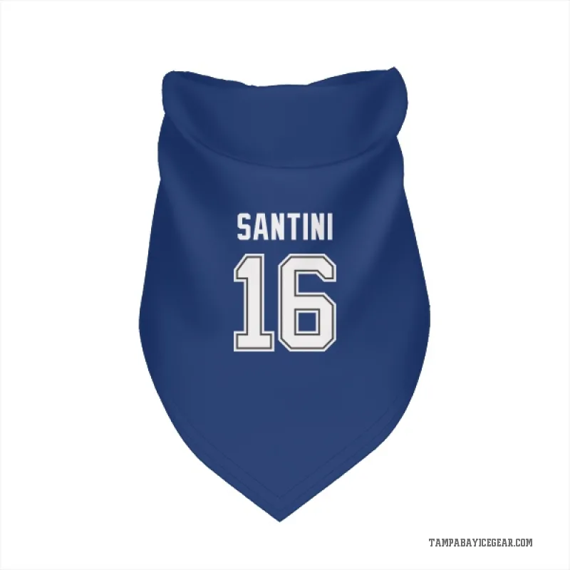 Steven Santini  Blue Tampa Bay Lightning  Cat & Dog Pet Bandana